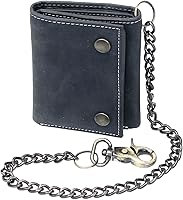 Amazon.com: Vintage Black RFID Trifold Chain Wallet #WC513210KID
