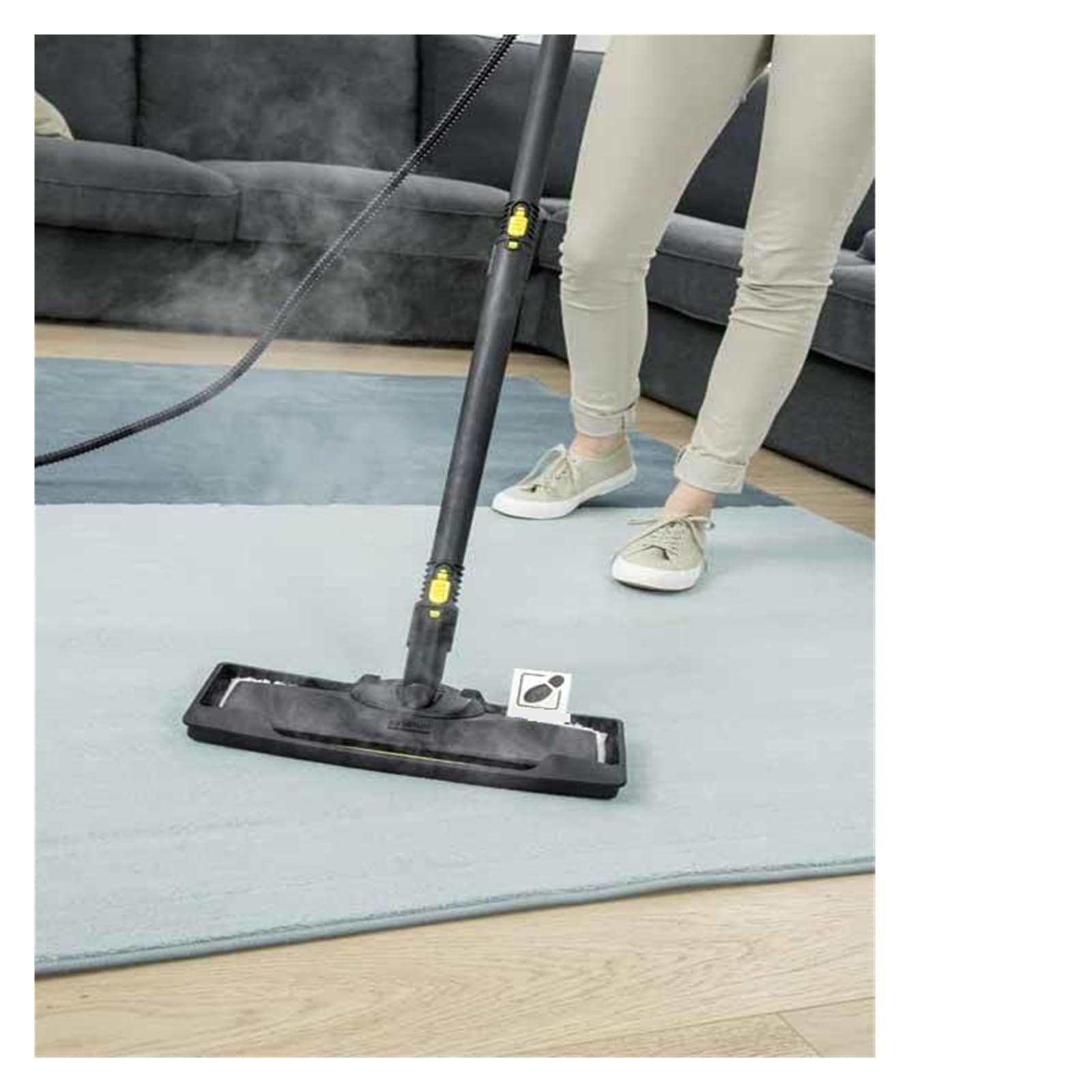TELoni aspiradora Aparato de Limpieza de alfombras Limpiador a Vapor, Compatible con Karcher SC2-SC3-SC4-SC5, Aparato de Limpieza de alfombras a Vapor