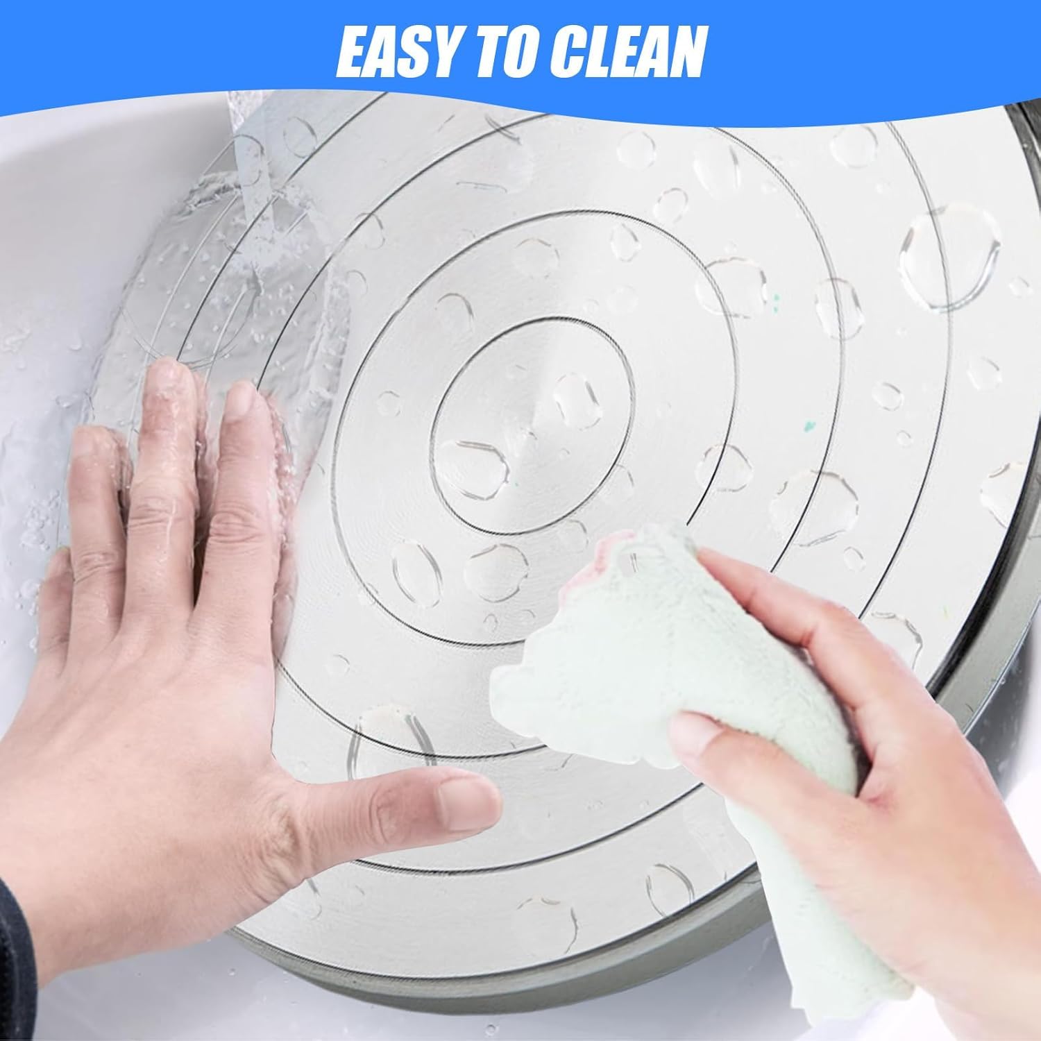 Craft Clay Piatto Girevole per Ceramica | Rotazione a 360° e Non Slip per Ceramiche, Figure di Argilla e Artigianato