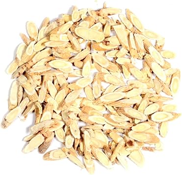 Astragalus Root (Milkvetch/Huangqi///) Astragalus Root Sliced Raw, Dried Bulk Herbs 3Oz (88g)