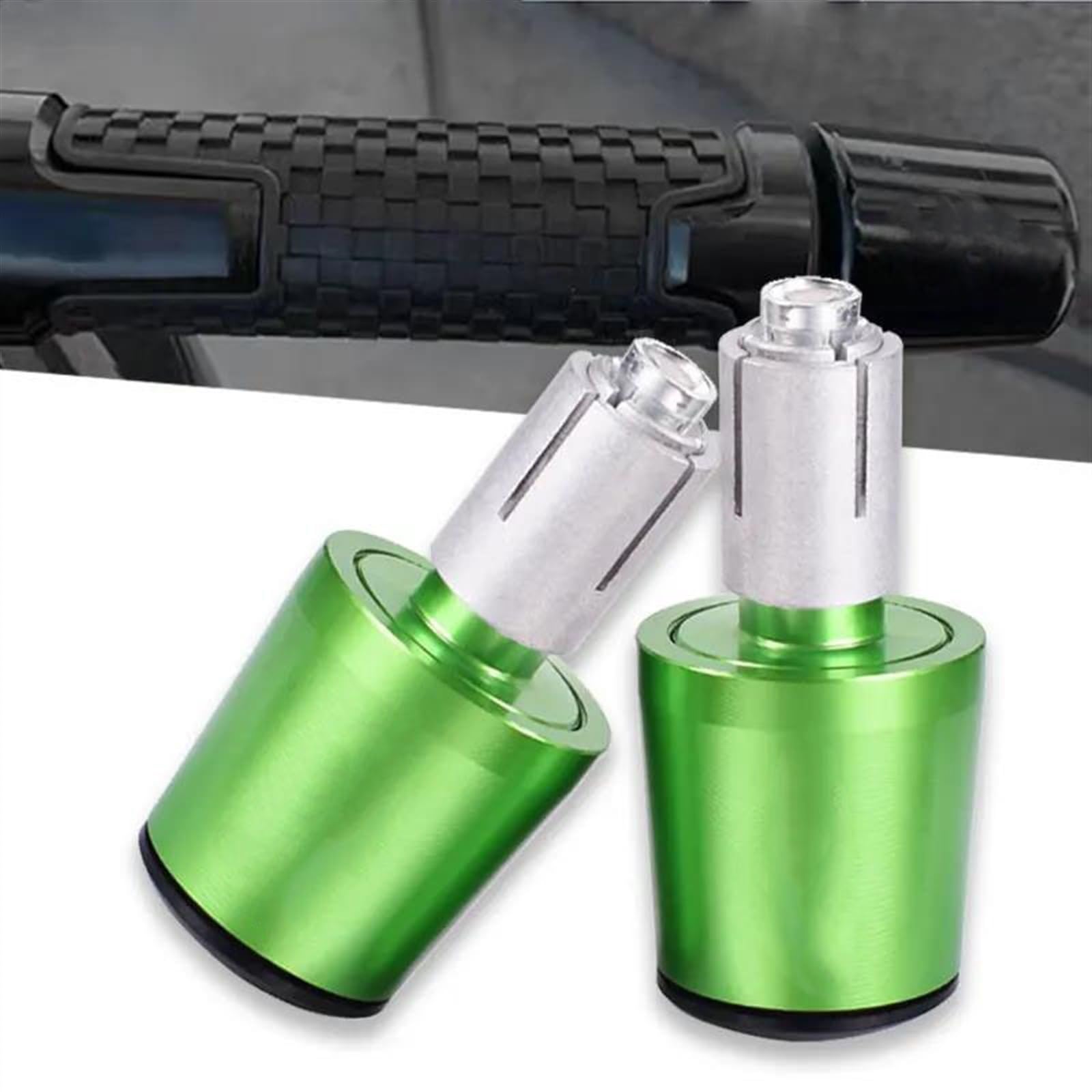 Moto Per K&awasaki Per Ninja 250 300 400 650 2010-2019 CNC Manubrio Manopole Cap End Maniglia Spine Cap Accessori Accessori