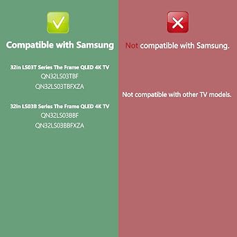 BN39-02615A One Connect Cable Compatible with Samsung TV 32in The Frame QLED TV QN32LS03TB QE32LS03TC QN32LS03BB (BN3902615A)