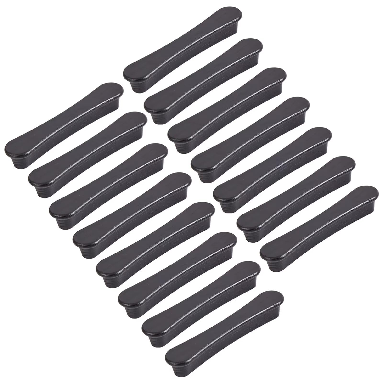 15 pomelli in legno di frassino per cassetti, mobili in legno, per armadietti, armadi, porte, armadi, credenze, maniglie per decorazione della cucina
