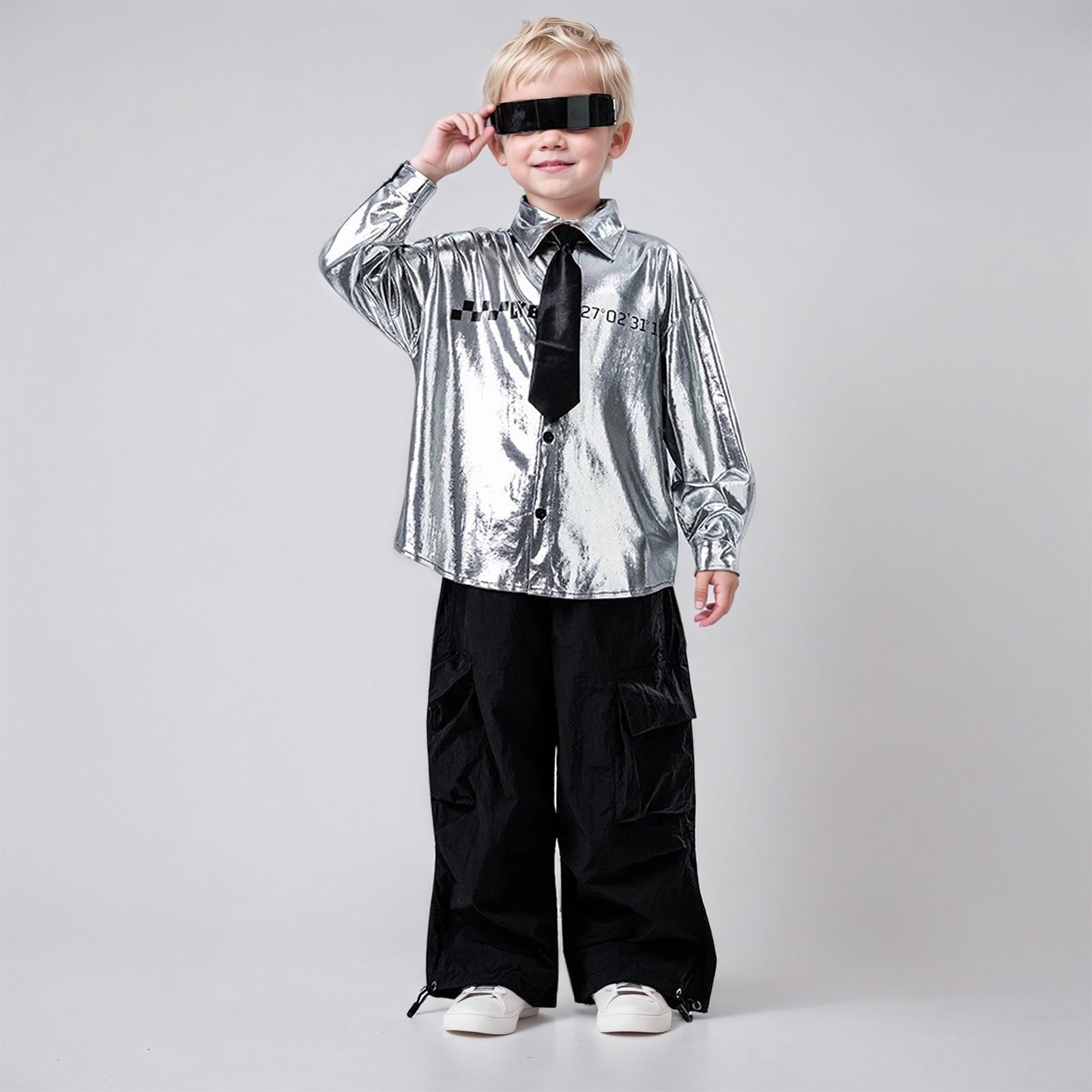 Bekleidungssets Für Jungen, Kostüme Für Kinderchorauftritte, Jazz-Tanzoutfits Für Mädchen Mit Pailletten, Schlagzeug Für Jungen, Hip-Hop- Und Streetdance-Mode (3-15 Jahre) Für Faschingskostüme