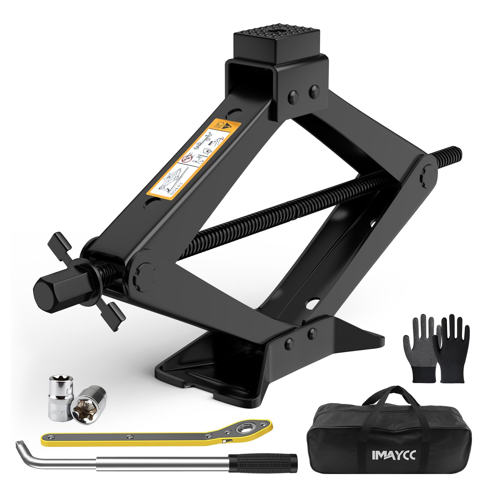 IMAYCC Universal Scissor Jack 3 Ton