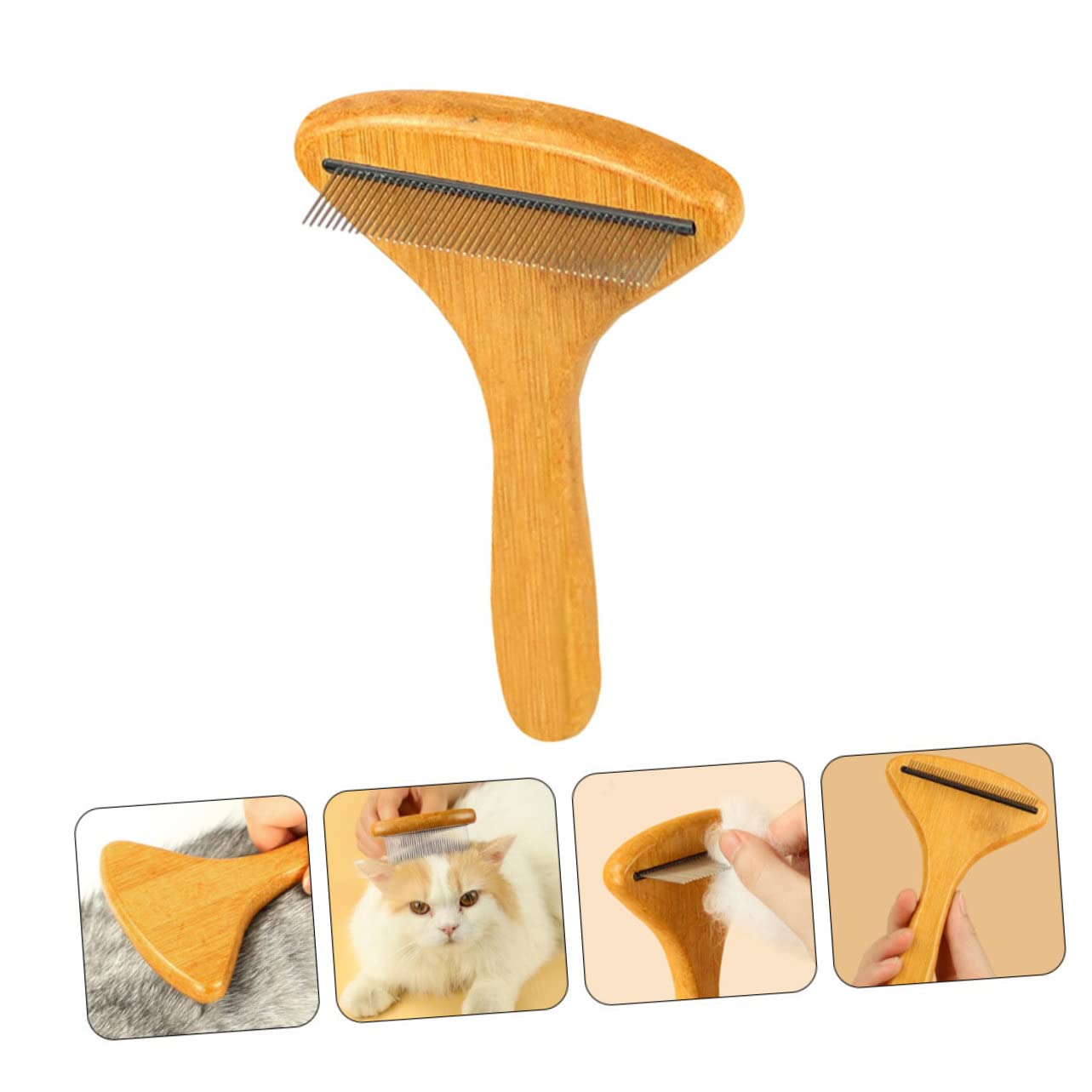 Angoily 3stücke Pet Comb Kamm Für Hunde Katzen Entfilzungsbürste Für Mittellanges Fell Hautfreundlich Für Haustierpflege Und Massagen