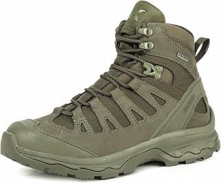 Youthful flying Botas Militares Tacticas Hombres Botas de Combate Transpirables Zapatos de Senderismo(Size:44 EU,Color:Verde)