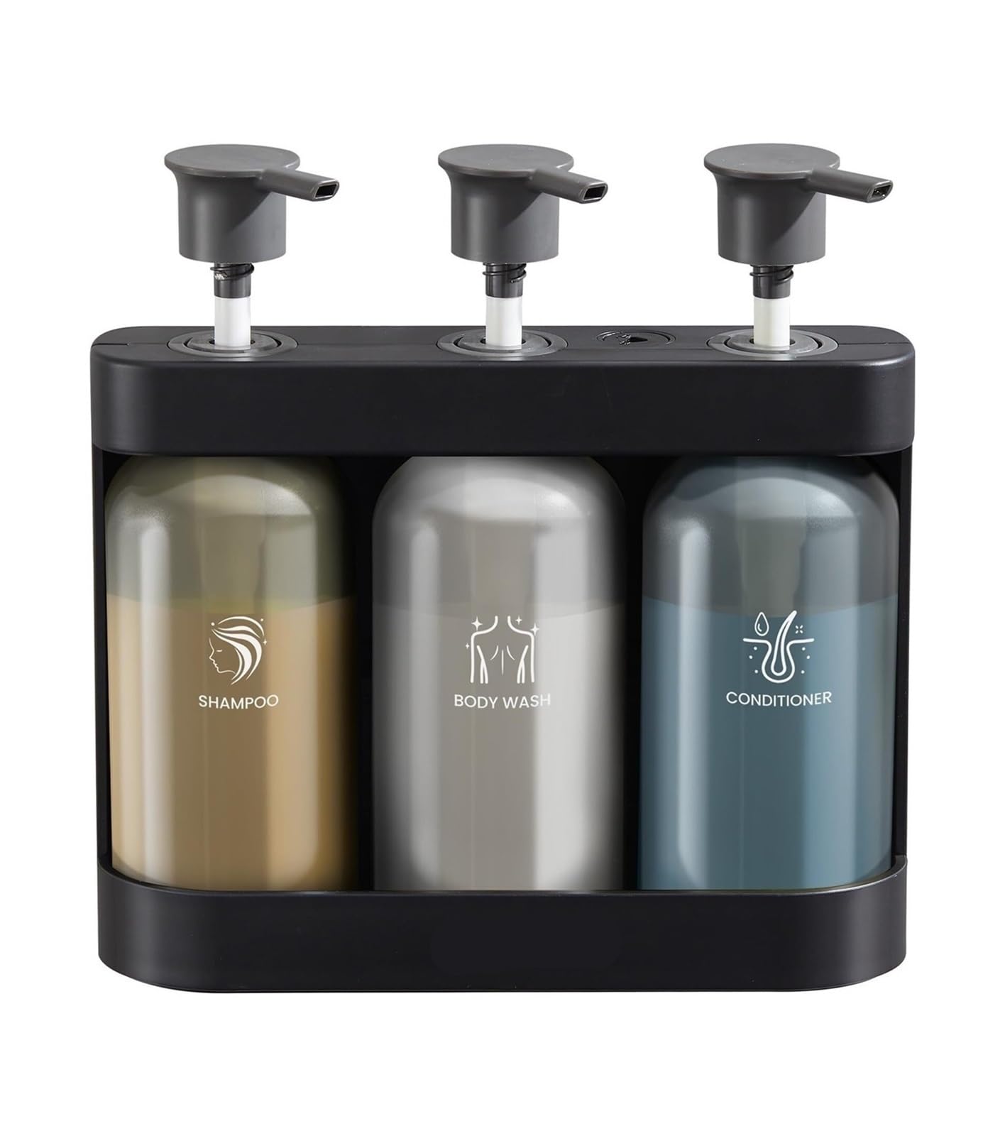 Dispensador de champú for ducha para disfrutar de un baño relajante con dosificadores de pared