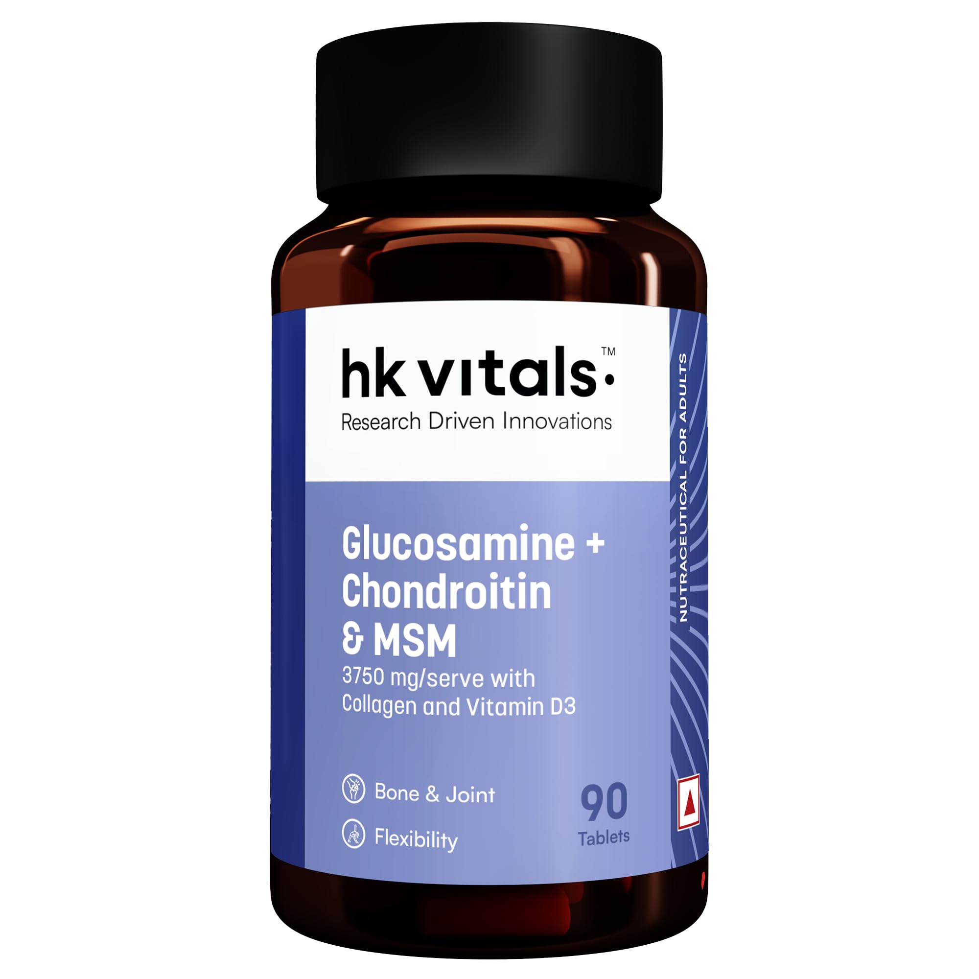 HealthKart hk vitals Joint Support (60 Tablets) | With Glucosamine 1400mg, Chondroitin, Calcium and Vitamin D3 | For Joint Strength, Mobility, and Flexibility-image-26