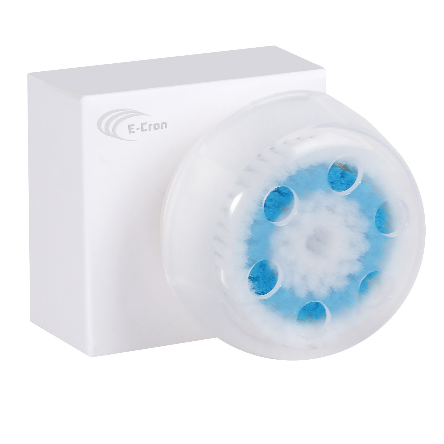 1 x têtes pour brosse E-Cron. Compatible Rechange pour Clarisonic nettoyage facial pour la peau en profondeur des pores, Mia 1, 2, 3 (Aria), Smart Profile, Alpha Fit, Plus, Sonic Radiance
