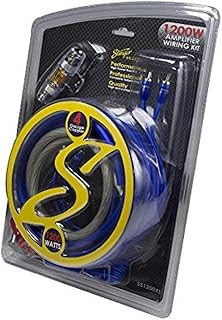 STINGER SS1200XS 4GA Amfi Kablo Kiti, 1200W, Bakır