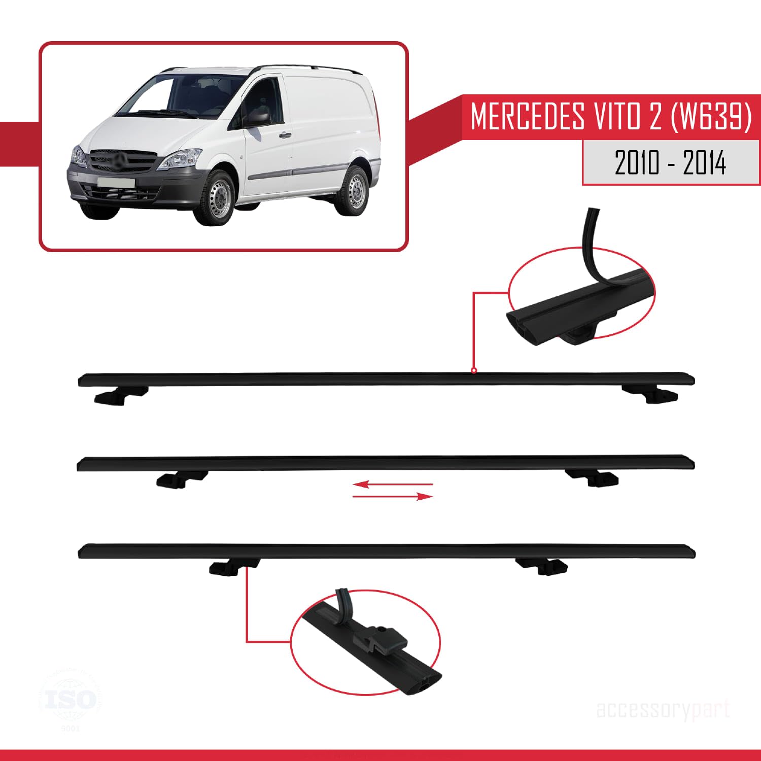 ACE-2 Type Dakdrager Bagagedrager Compatibel met Nissan Qashqai 3 (J12) 2021-2026 Spoorstaven Grijs Aluminium Staven