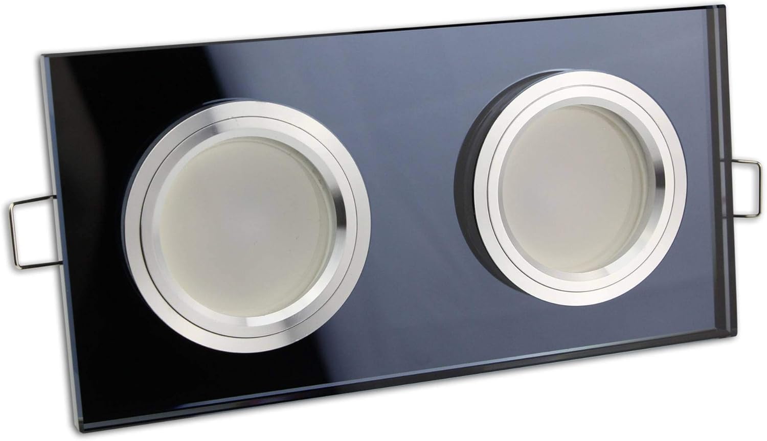 LED recessed Spotlight Black 2 fold 6.5 watts Cold White dimmable