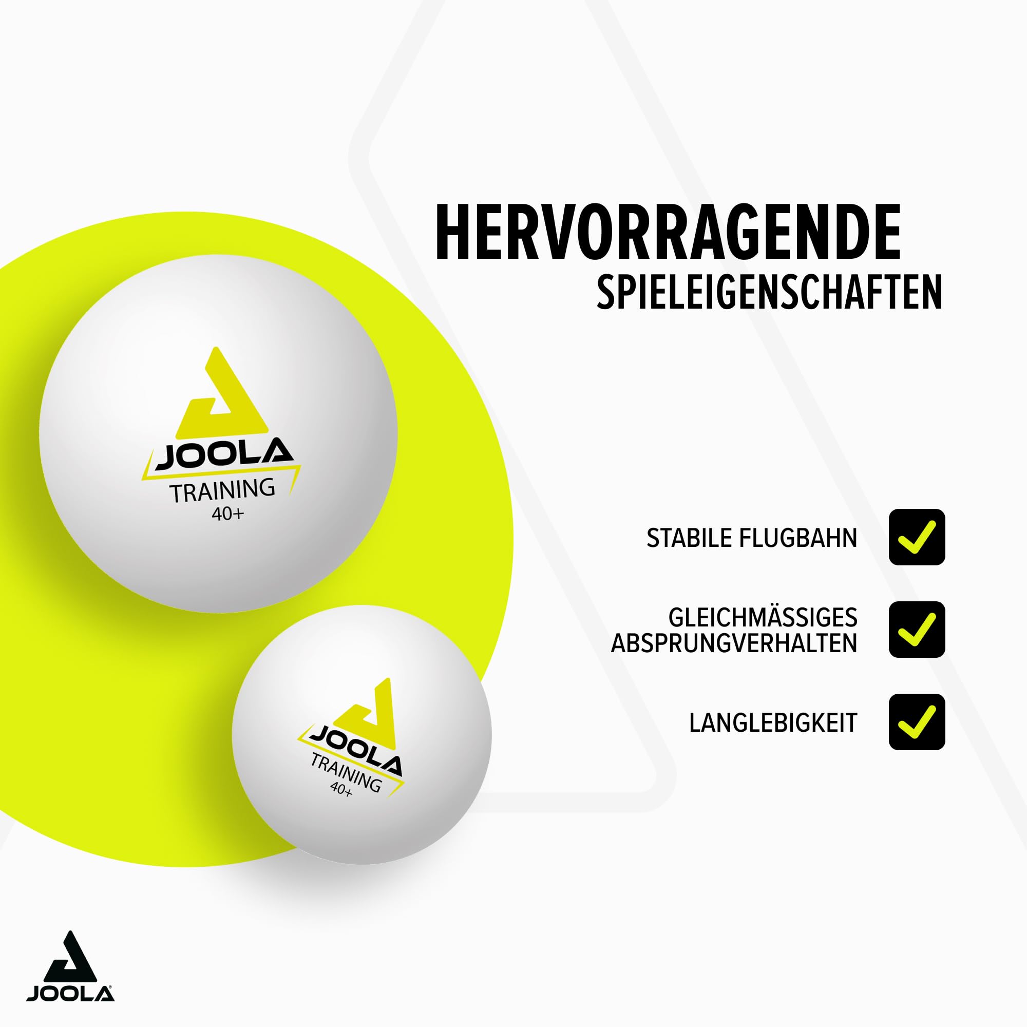 JOOLA Training SH 40 Ball 120er Karton