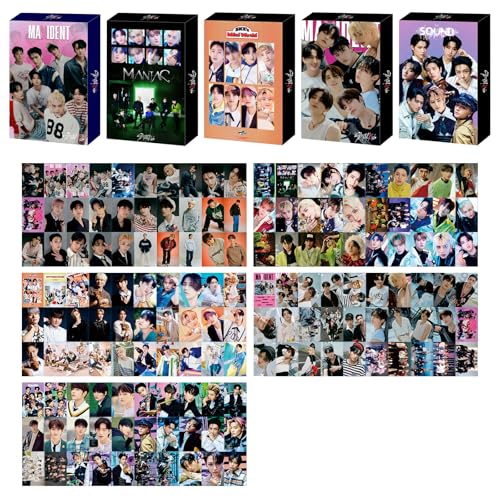SHIjodueo - Juego de 150 tarjetas de felicitación Skz Lomo Kpop, tarjetas de...