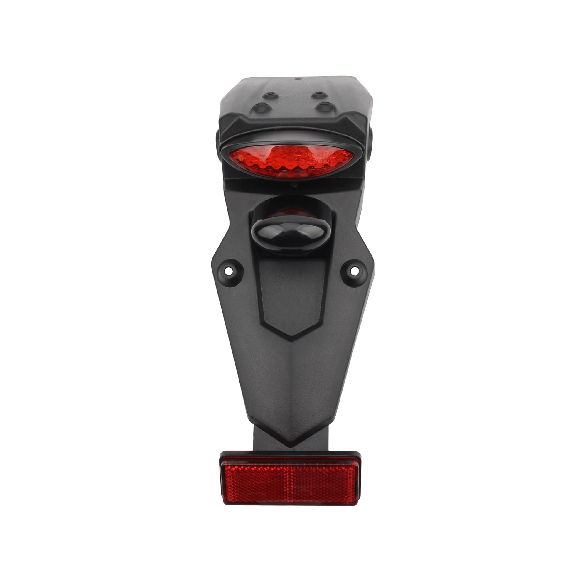 Fanale Posteriore A LED Universale per Moto da 12 V, con Luce Targa Freno E Stop Parti per Stop Luci Freno