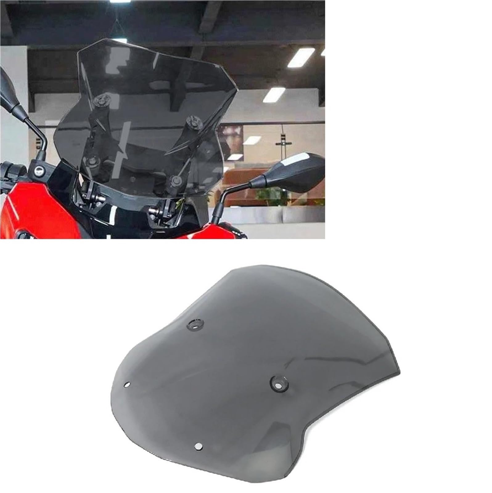 Pare-Brise Et Déflecteurs De Vent pour Moto, Protection Contre Le pour BMW S1000XR 2020-2025 Déflecteurs(Noir)
