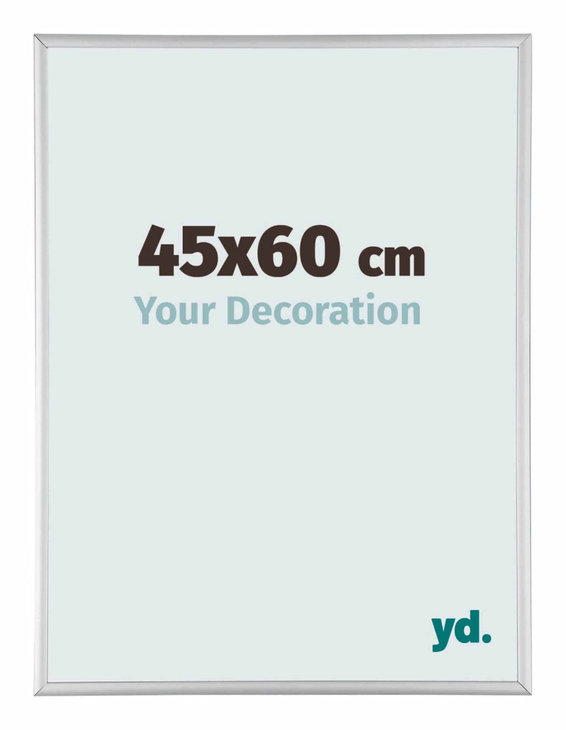 Your Decoration - Puzzle frame 45x60 - Silver Matte - Puzzle frame 500-1000 Pieces - Aluminium Photoframe - Kent