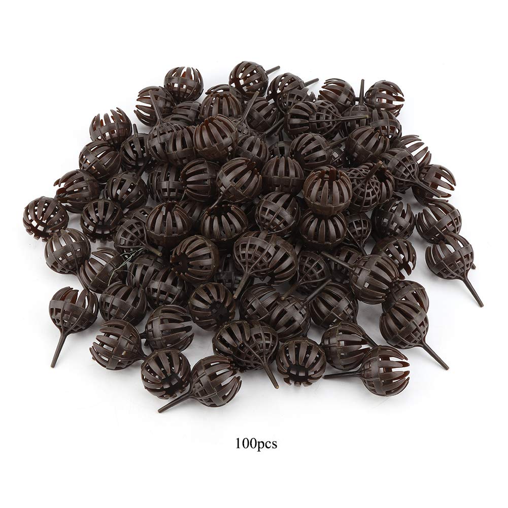 Milltrip Cajas de Fertilizantes de Bonsai de 100 Piezas, Cápsulas de Alimentos Vegetales Reutilizables para Jardinería en Maceta (L)