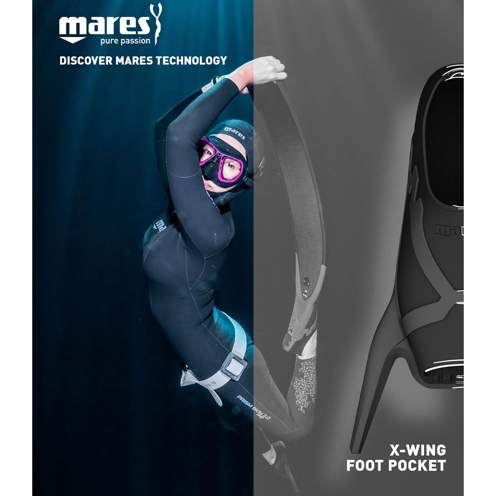 Mares Footpocket X-Wing 42092440