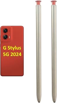 2PCS Stylus Pen for Moto G Stylus 5G 2024 Touch Screen Pen Replacement for Motorola 2024 5G All Version Touch Parts Stylus S Pen Scarlet Wave
