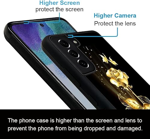 Miniatura 4 de DAIZAG Funda compatible con Samsung Galaxy S22, protección completa, a prueba de golpes, antiarañazos, funda de poliuretano termoplástico para