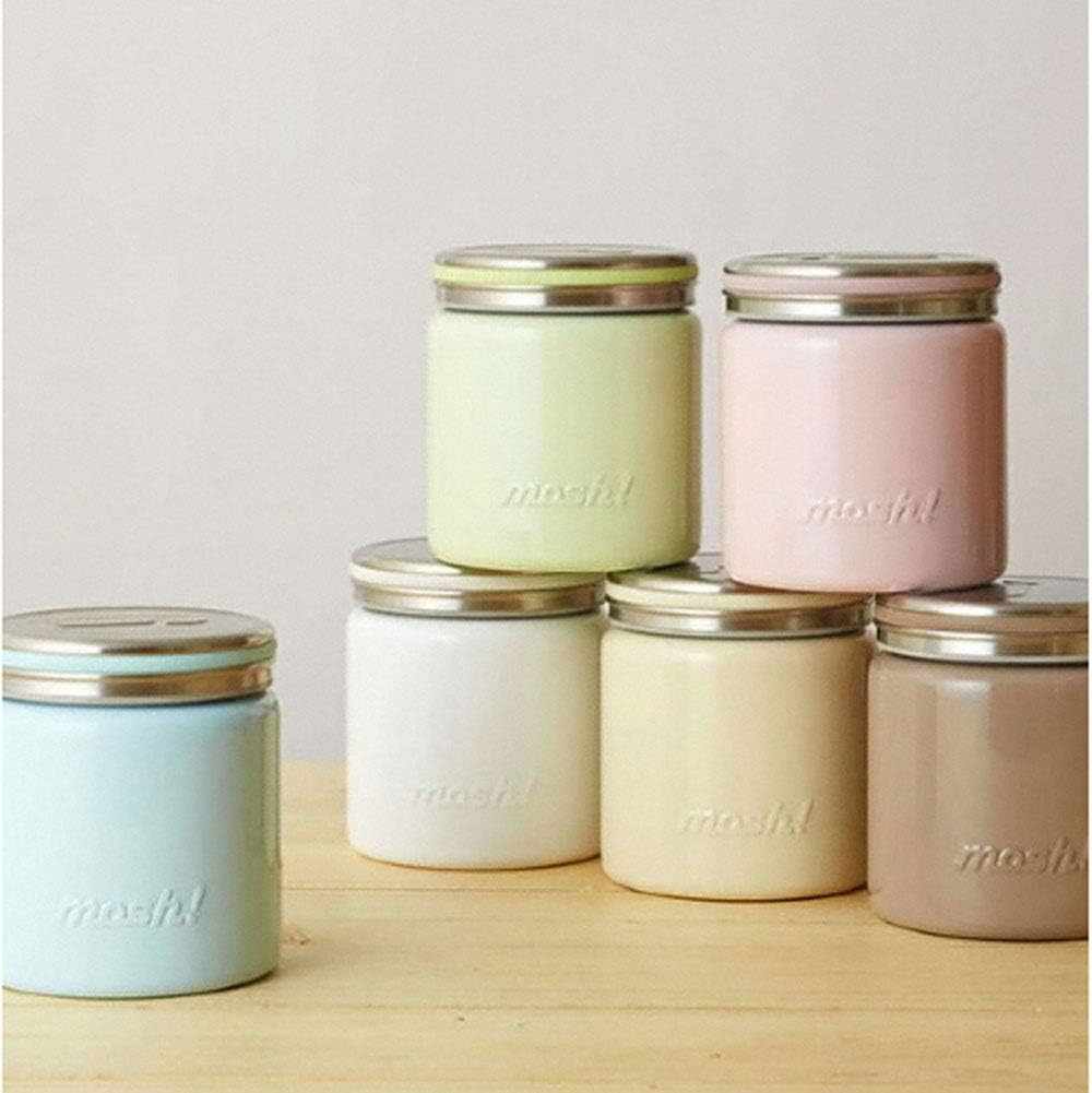 Mosh Thermal Vacuum Insulated Food Jar Porridge Storage (Pink)