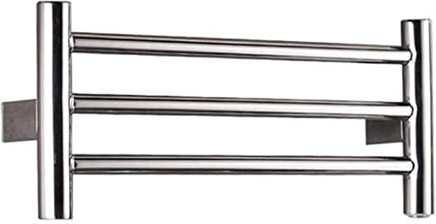 Heated Towel Rail Rails Towel Warmer Electric Towel Rack Bathroom Towel Heater Wall Mounted Towel Warmer Let You No Longer Feel The Cold of The Towel 7.9"X17.7"X4.9" (Size : H