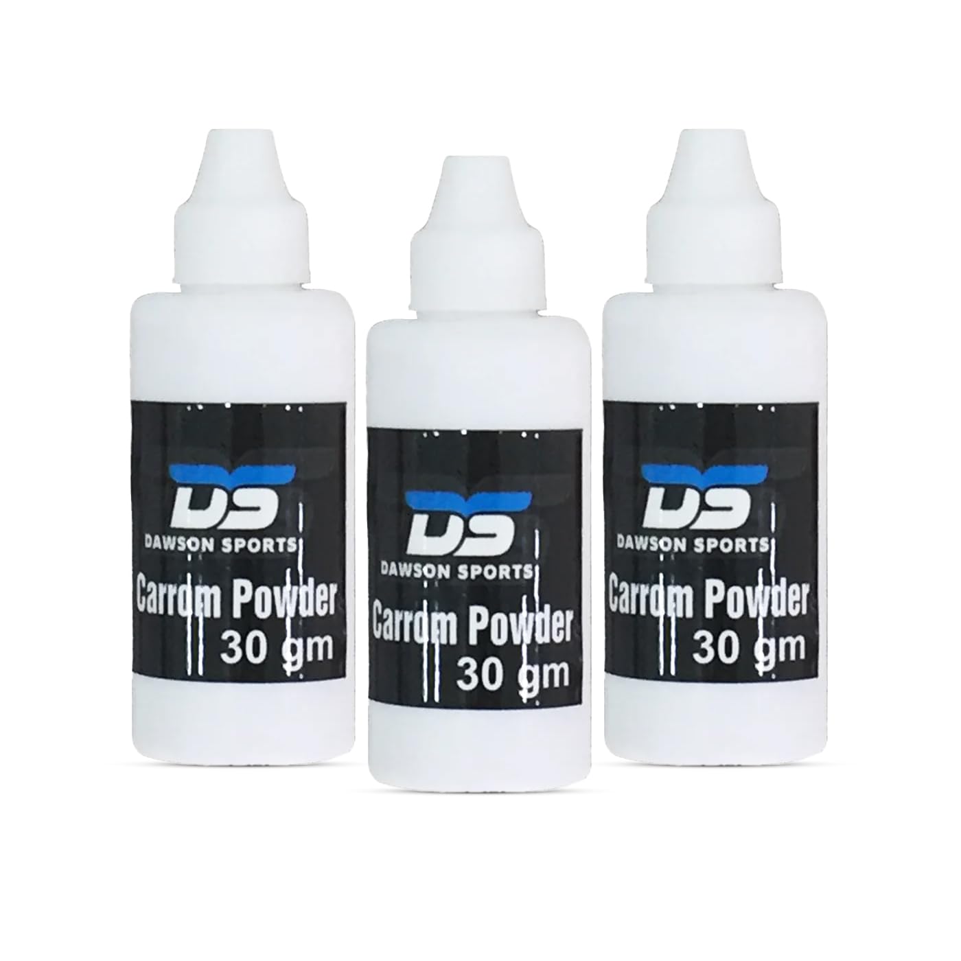 Carrom Powder SET of 3 (40-040), White