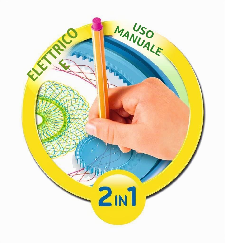 Ravensburger 29713 Spiral Designer Machine, Gioco Creativo per Disegnare, Età 6-12 Anni, 2 Modalità di Gioco