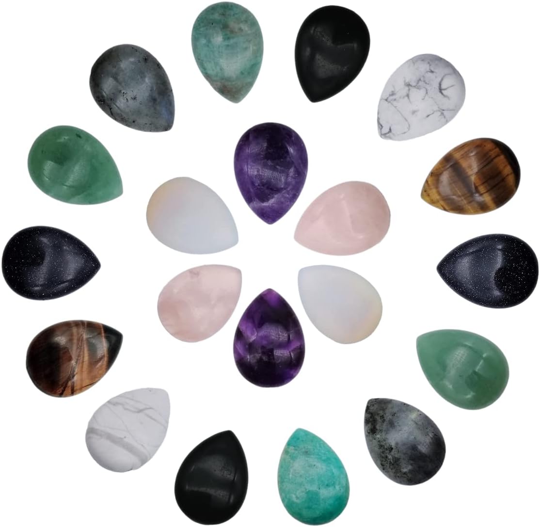 Assorted Gemstones Beads Crystals Bulk