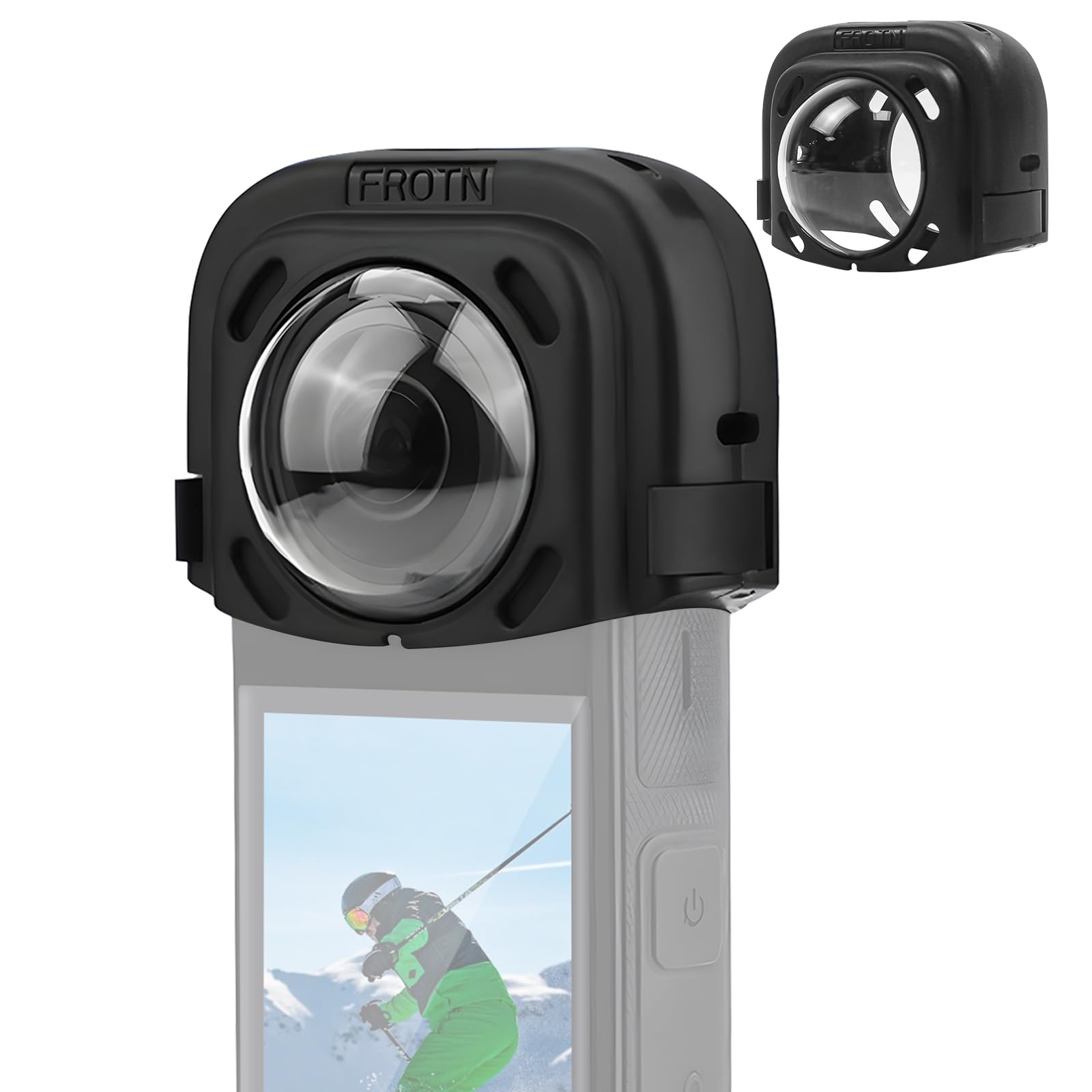 FiTSTILL Displayschutz Für Insta 360 X5/X4 - Gehärtetes Glas 9H + Objektivabdeckung