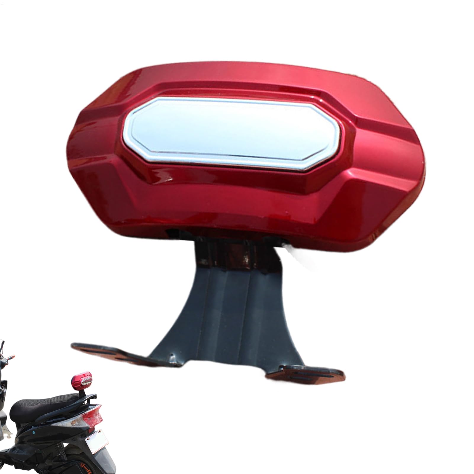 Dossier Street Glide, Coussin léger pour le conducteur - Support confortable détachable, Accessoires pour Road Glide pour vélo, trottinette électrique, moto