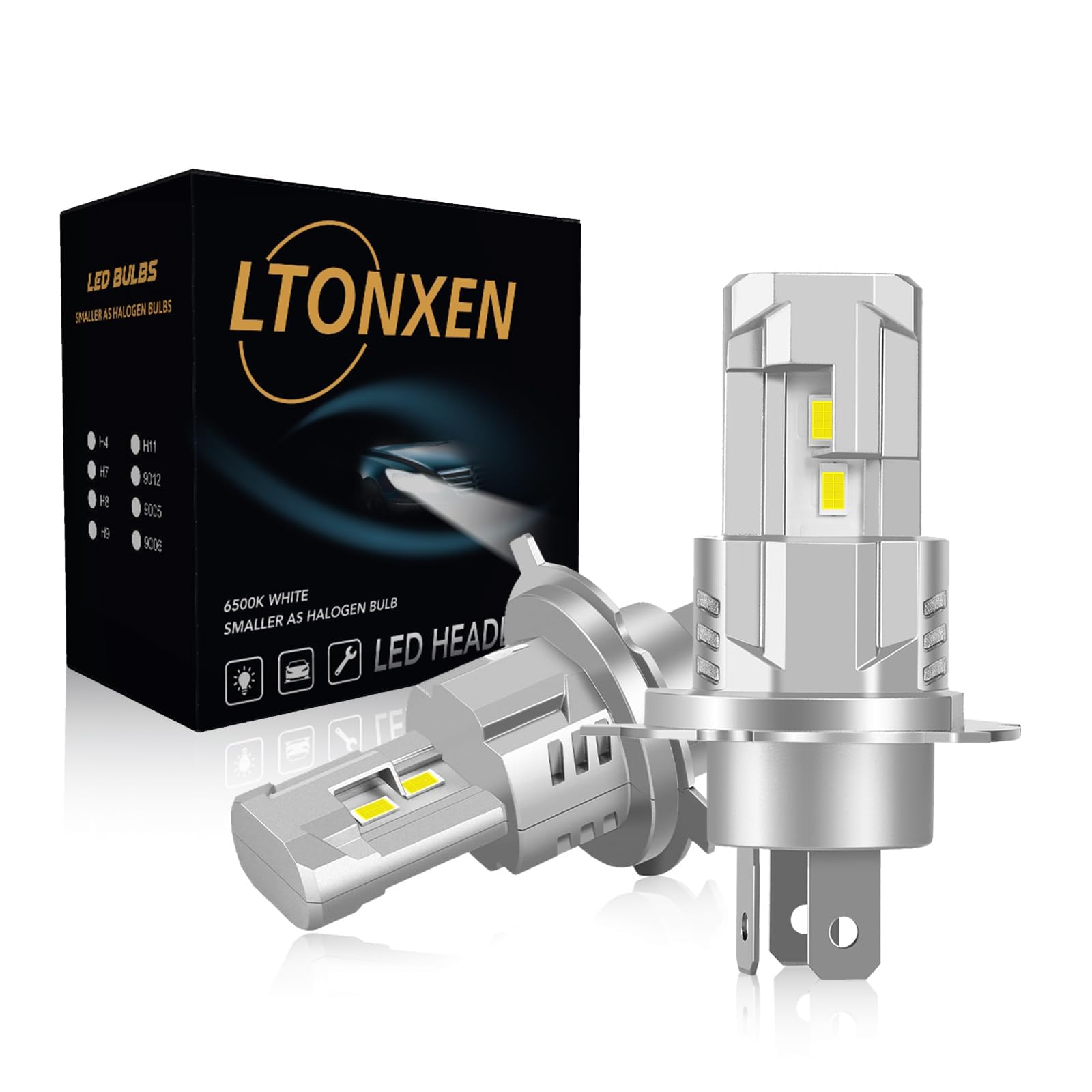 Amazon | 【新基準車検対応】LTONXEN H4 LEDヘッドライト 超コンパクト