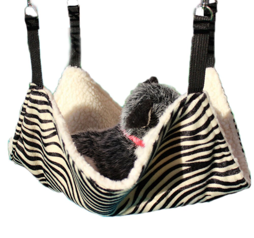 Animale Domestico Gattino Gatto Amaca Coperta Gabbia Sospeso Letto per Ratto Furetto Coniglio