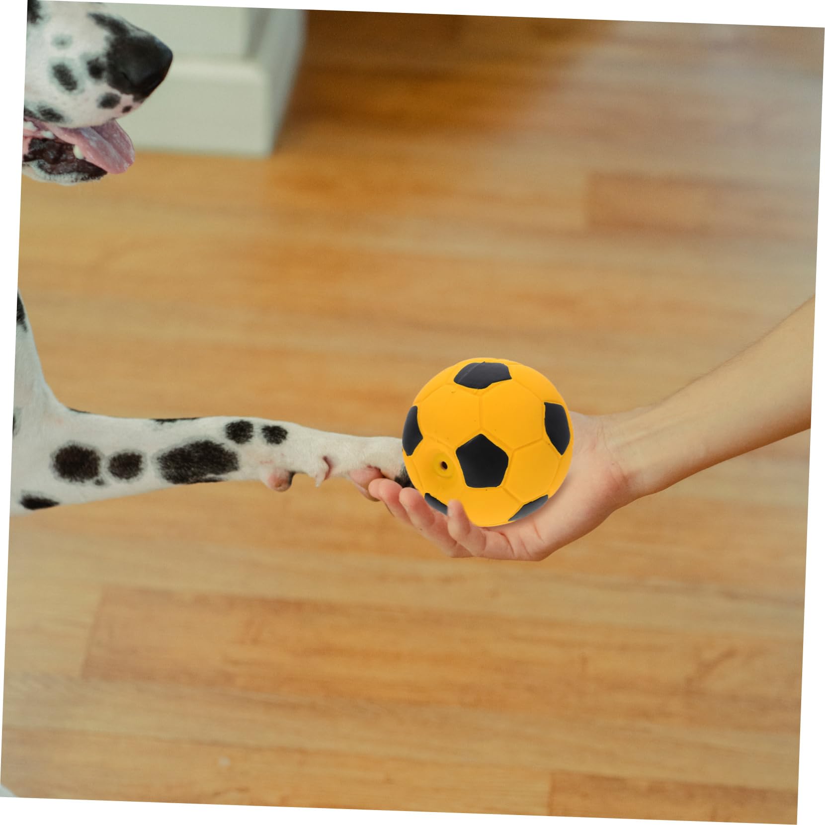 Toddmomy 12piezas Juguetes De Masticar De Caucho para Perros Interactivos y Resistentes De Fútbol para Cachorros Juguetes De Limpieza para Perros Pequeños y Medianos
