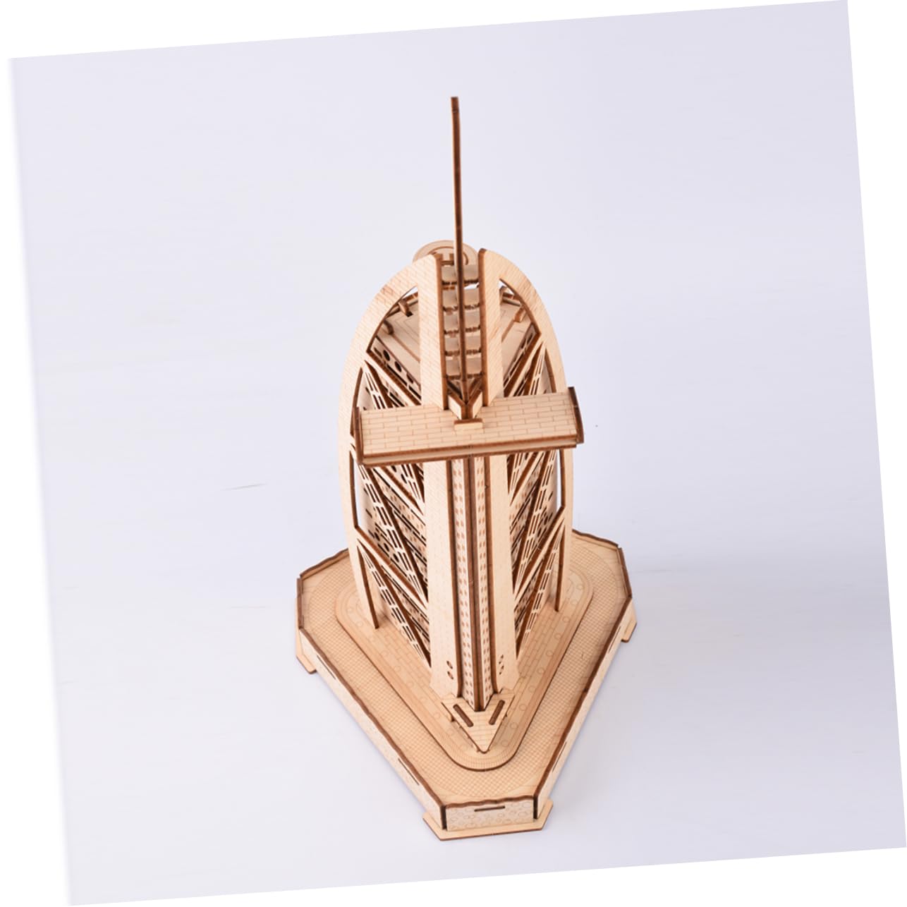 Puzzle 3d in Legno per Ragazzo Ragazza, Hotel Fai da Te Khaki