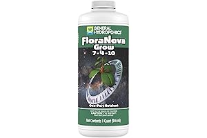 FloraNova Grow 7-4-10: Resplendent Dry Fertilizer Performance Unveiled in Liquid Form