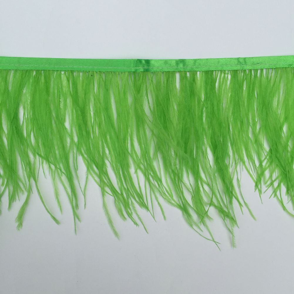 Nastro Con Piume Di Struzzo 1 Metro - Per Costumi, Decorazioni Fai Da Te - Foto 12