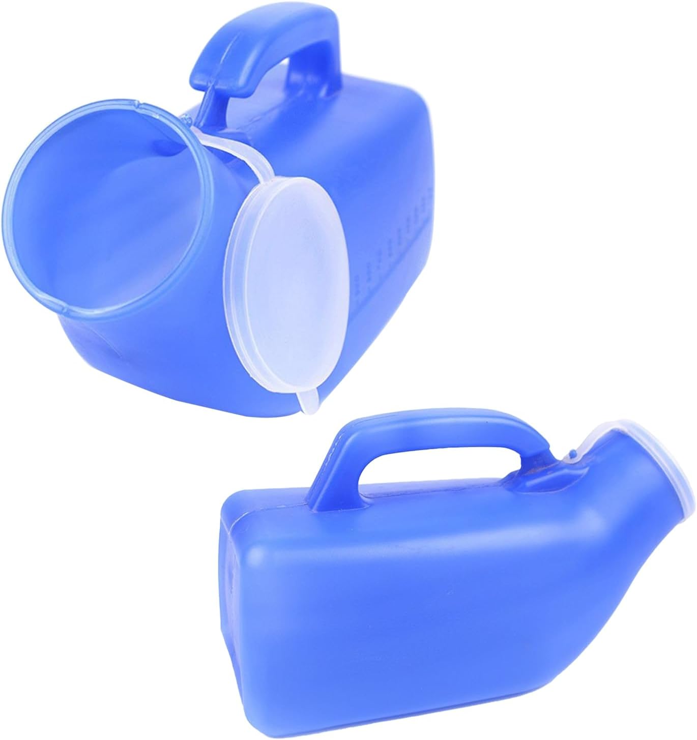 Orinal masculino portátil de plástico 1200 ml miniatura 1