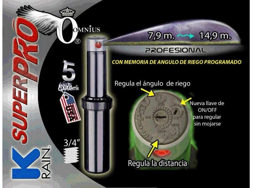DIFUSOR RIEGO 15MT EMERG. SYR TURBINA LARGO ALC. E71000036