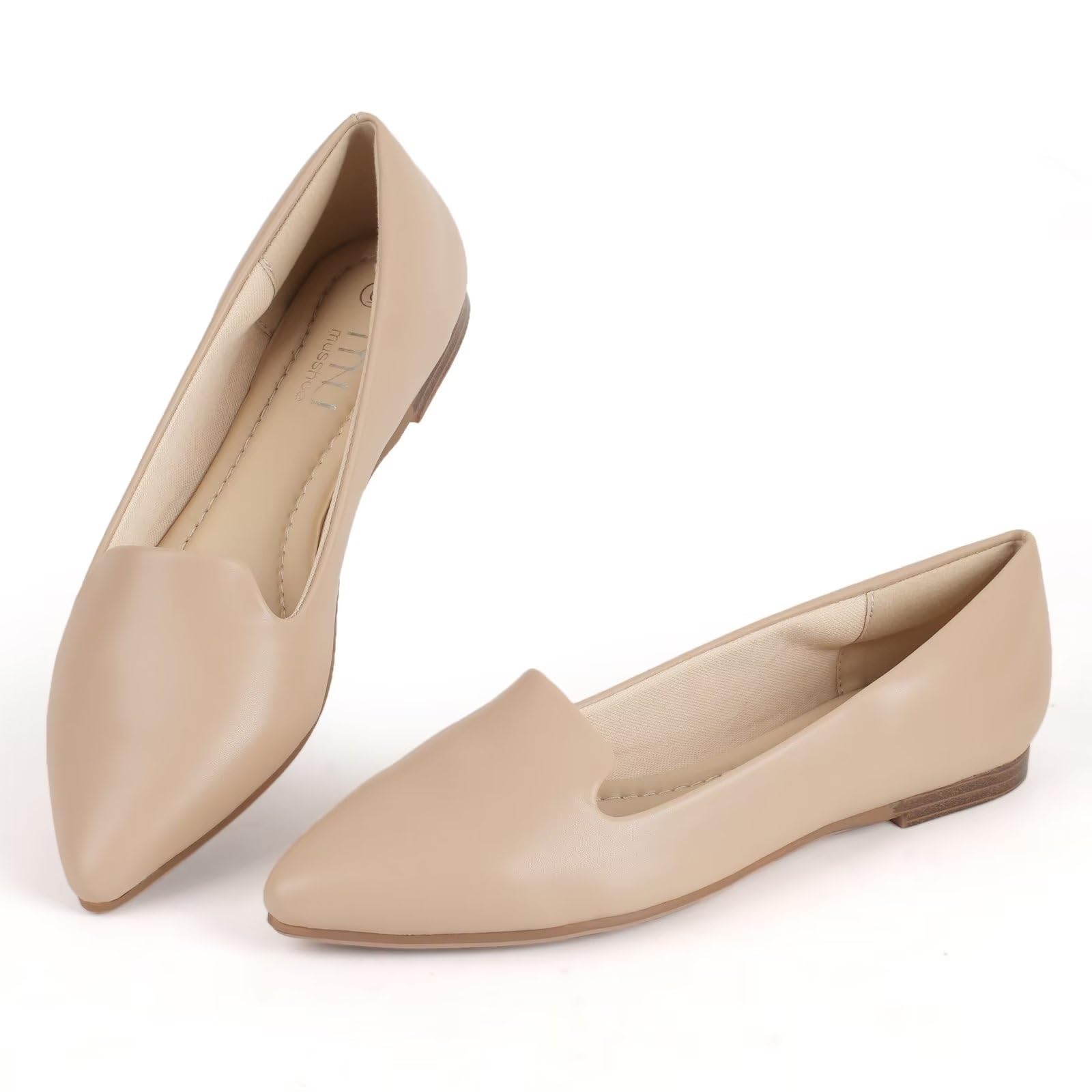 MUSSHOE Flat Shoes Women Comfortable Slip on Women's Flats