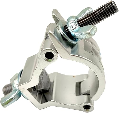 Miniatura 5 de 2 abrazaderas para luz de escenario, abrazaderas de armadura de iluminación de 1-12 pulgadas, aleación de aluminio resistente, 220 libras para