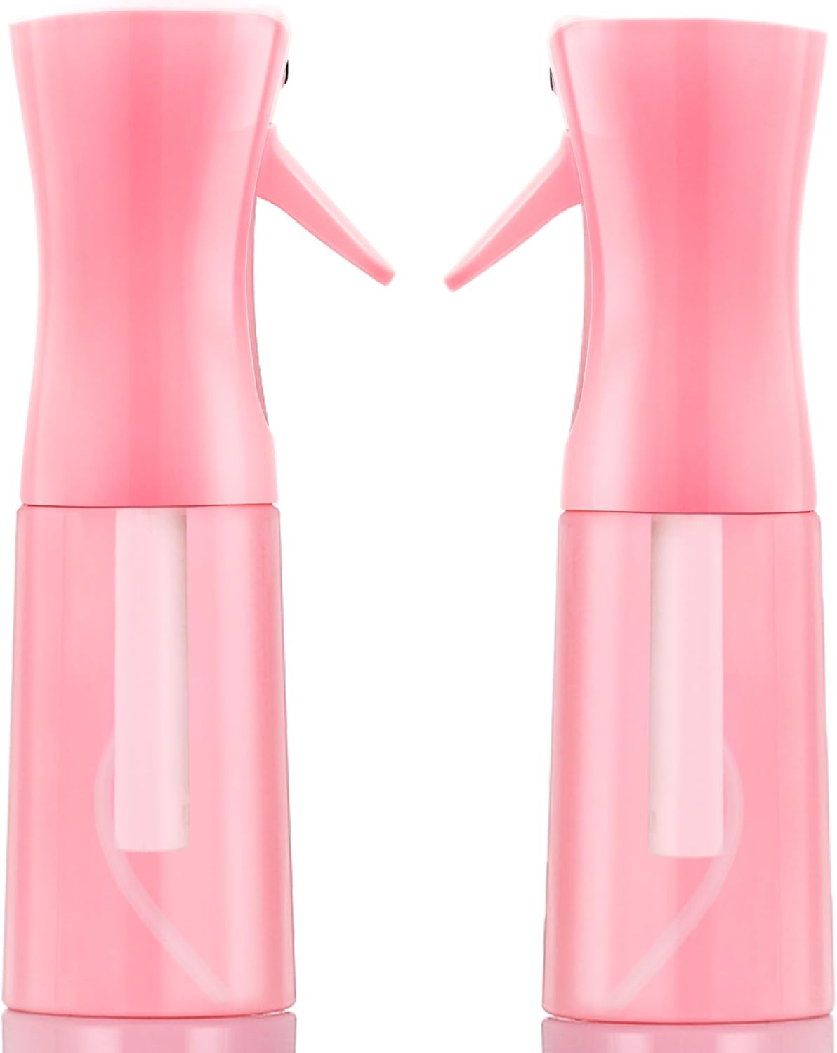 Spray bottles, Spray Water Bottle Fine Mist Refillable, Continuous Spray Bottle for Hair, Skin Care, Planting, Showering Pets, Travel, Cleaning & Home (Pink)