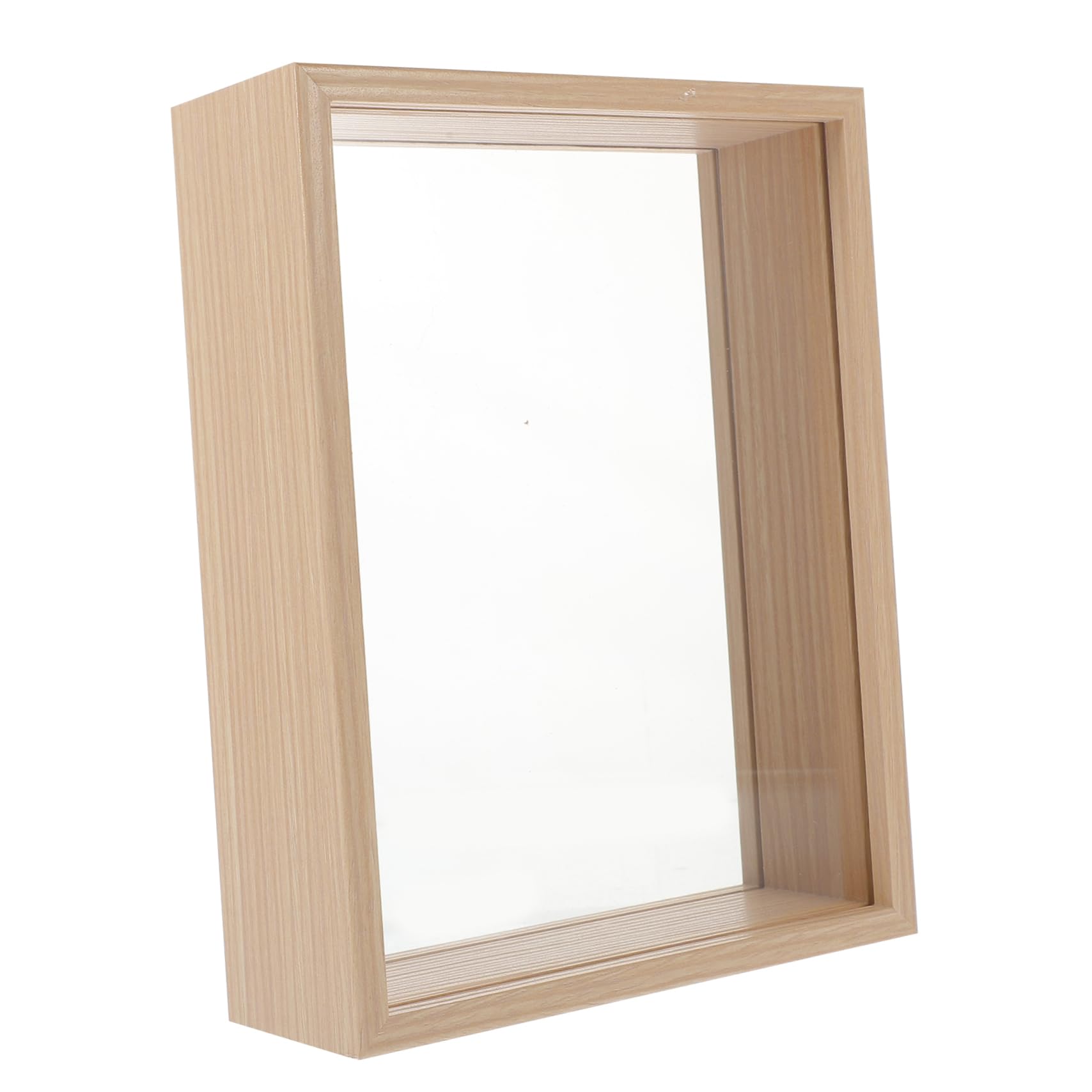 Happyyami Flower Display Stand Dried Flower Frame Specimen Display Wooden Pvc Simple Versatile Design