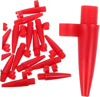 UPKOCH 20pcs Plastic Air Pump Nozzles for Air Mattresses and Balloons