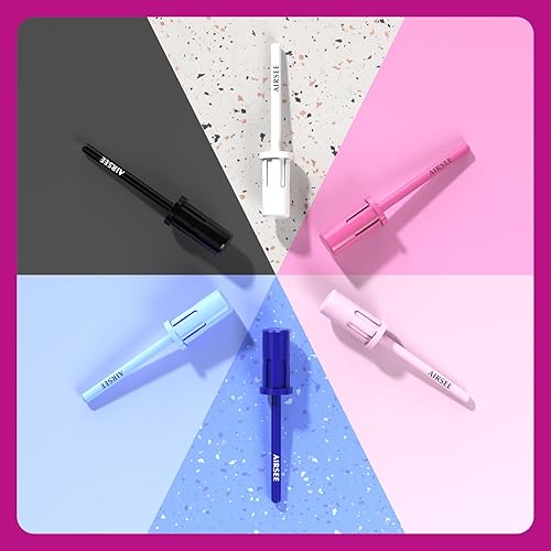 Miniatura 7 de AIRSEE Broca de mandril para bandas de lijado Efile, cabezal eléctrico profesional de acero inoxidable para eliminación limpia de cutículas, punta