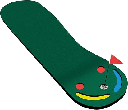 ULTIMATE Par Three Golf Putting Green 9.8 ft x 3 ft, Golf Practice Mat