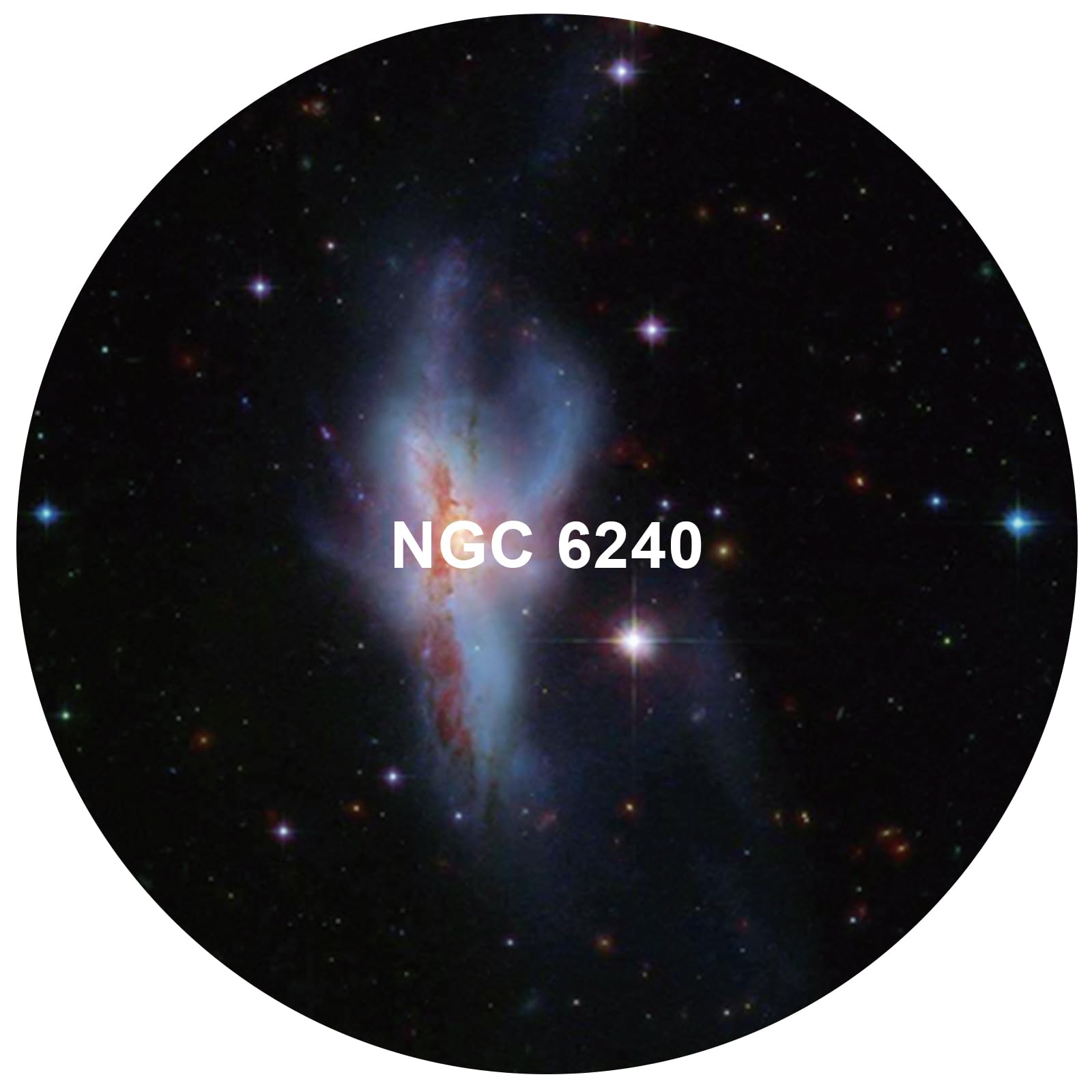 Galaxy Projektor Disc – Ultra HD Projektionsscheibe, kompatibel mit Ainael Galaxy Projektor und SKE-TKQ01 & BL-DQY02 (Pro Version), 6er Set (Nebula B)