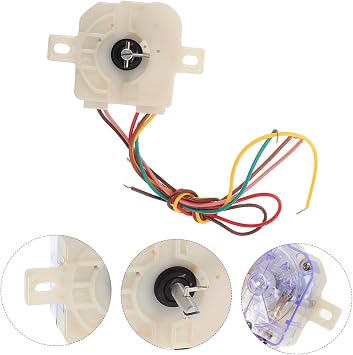 Dual Tub Washer Timer Replacement 6 Wire Control Panel White